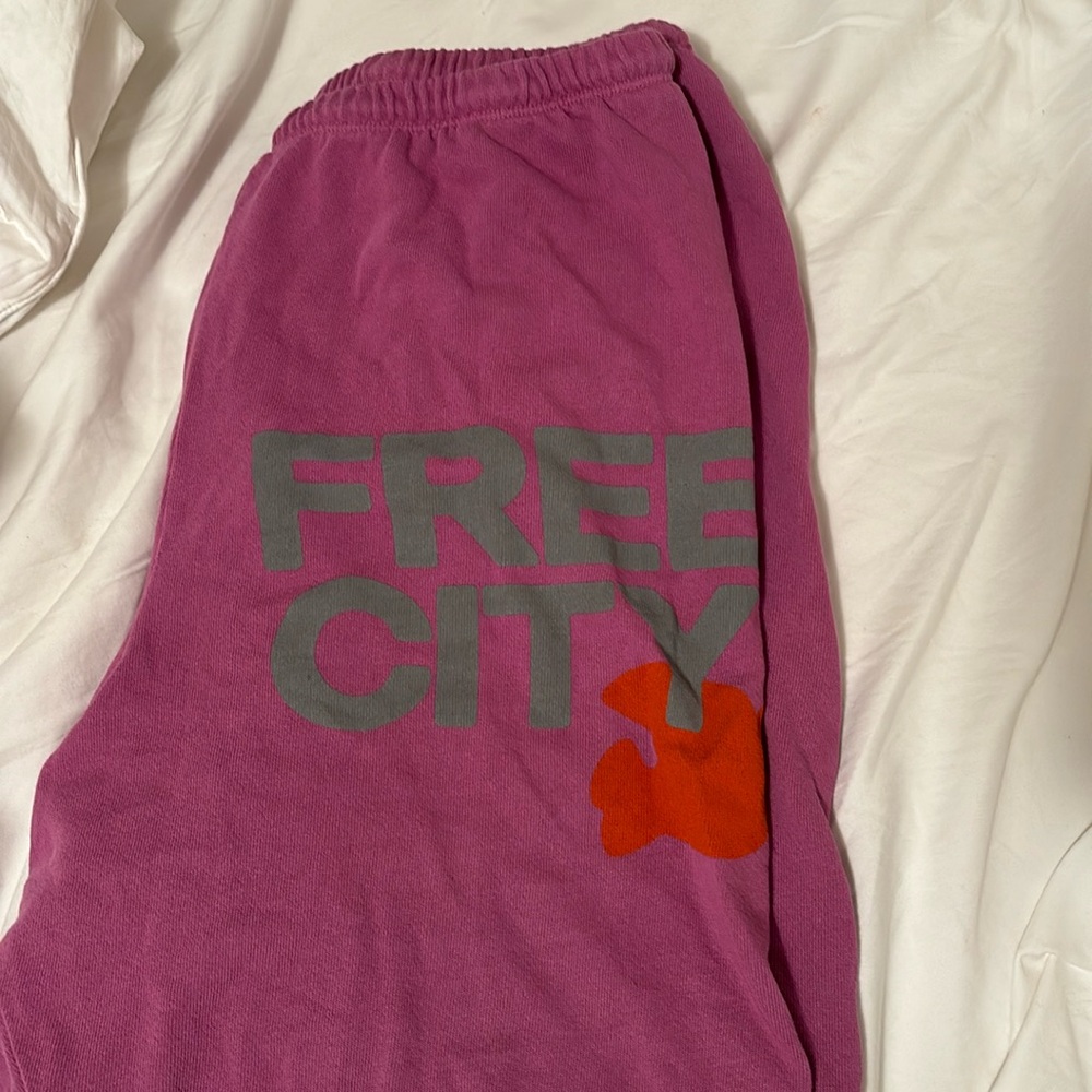 FREECITY sweatpants size large